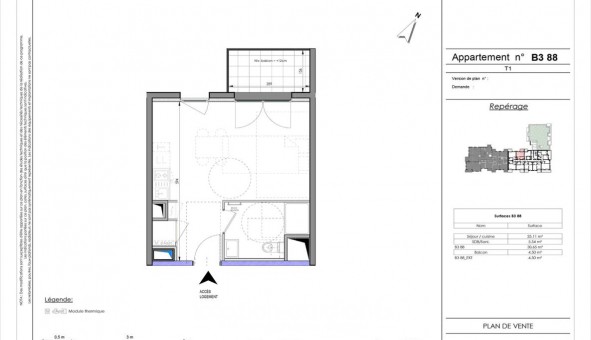 Logement tudiant T2 à Clermont Ferrand (63000)
