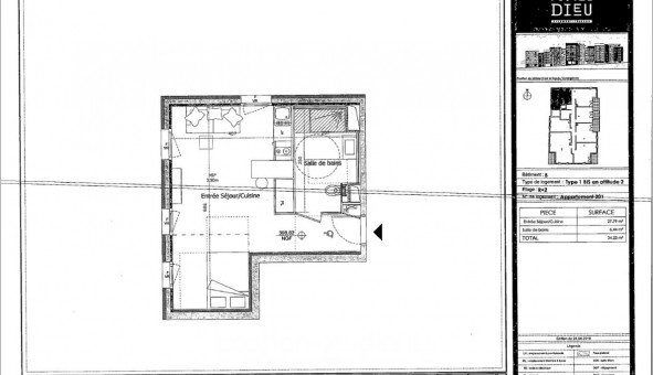 Logement �tudiant T2 &agrave; Clermont Ferrand (63000)