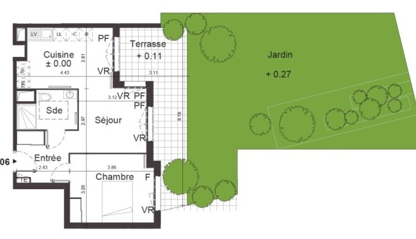 Logement tudiant T2 à Clichy sous Bois (93390)