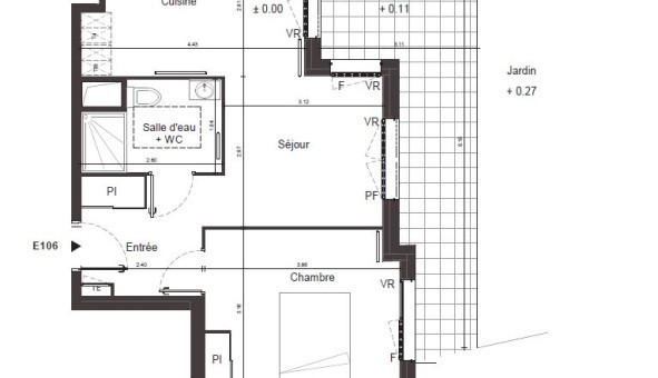 Logement tudiant T2 à Clichy sous Bois (93390)