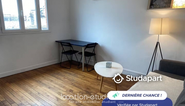 Logement étudiant T2 &agrave; Clichy (92110)