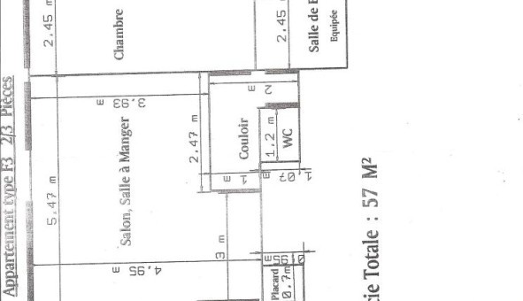 Logement tudiant T2 à Colombes (92700)