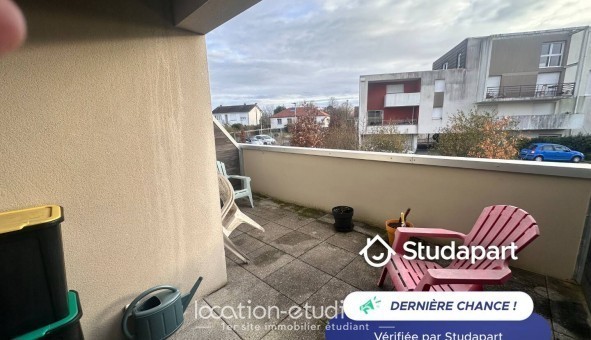 Logement �tudiant T2 &agrave; Cou�ron (44220)