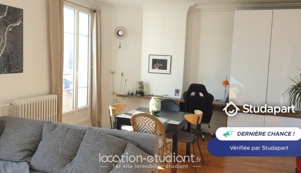 Logement tudiant Location T2 Meublé Courbevoie (92400)