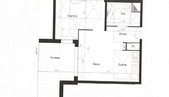 Logement �tudiant T2 &agrave; Courcouronnes (91080)