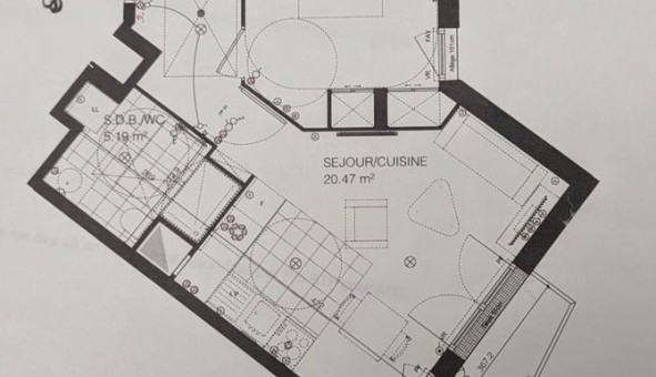 Logement �tudiant T2 &agrave; Cr�teil (94000)