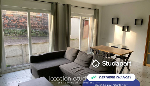 Logement �tudiant T2 &agrave; Croix (59170)