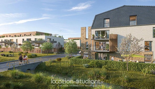 Logement �tudiant T2 &agrave; Cucq (62780)