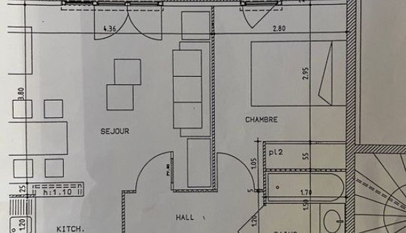 Logement �tudiant T2 &agrave; D�cines Charpieu (69150)