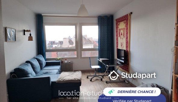Logement tudiant T2 à Dijon (21000)
