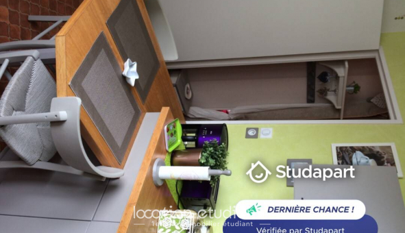 Logement tudiant T2 à Dijon (21000)