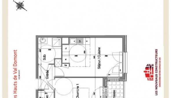 Logement tudiant T2 à Domont (95330)