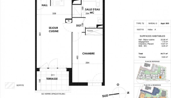 Logement tudiant T2 à Draguignan (83300)