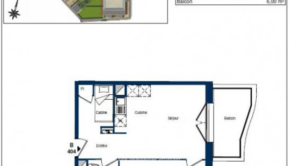 Logement tudiant T2 à Dunkerque (59240)