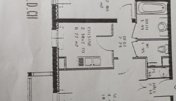 Logement tudiant T2 à Eckbolsheim (67201)