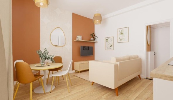 Logement tudiant T2 à Elbeuf (76500)