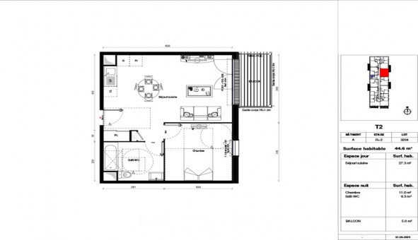 Logement �tudiant T2 &agrave; Erquinghem Lys (59193)