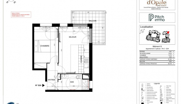 Logement �tudiant T2 &agrave; �taples (62630)