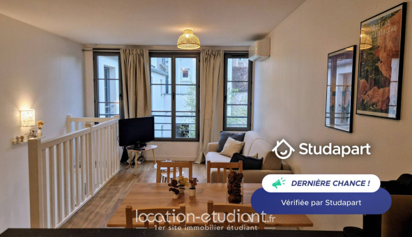 Logement �tudiant Location T2 Meubl&eacute; Fontainebleau (77300)