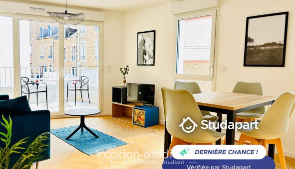Logement �tudiant T2 &agrave; Foug�res (35300)