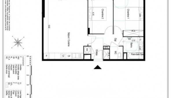Logement �tudiant T2 &agrave; Fr�jus (83600)