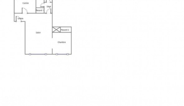 Logement tudiant Location T2 Vide Gagny (93220)