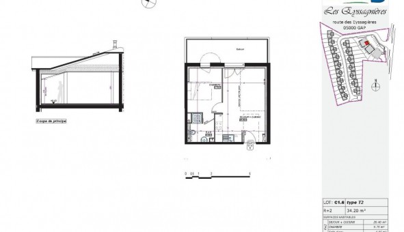 Logement �tudiant T2 &agrave; Gap (05000)