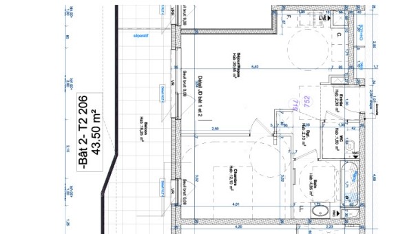 Logement tudiant T2 à Geispolsheim (67400)