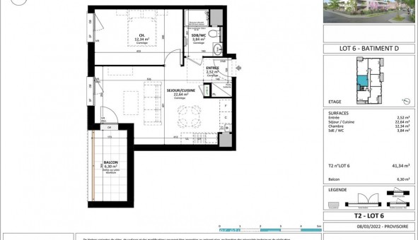 Logement �tudiant T2 &agrave; Geispolsheim (67400)