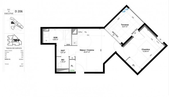 Logement tudiant T2 à Grabels (34790)