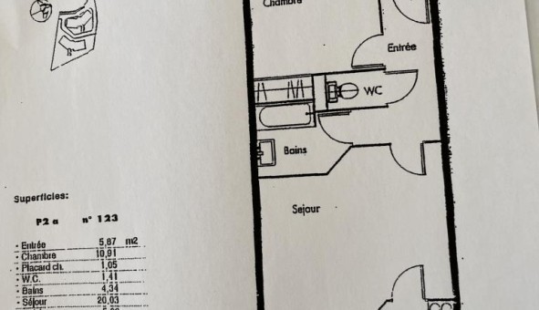 Logement tudiant T2 à Grabels (34790)