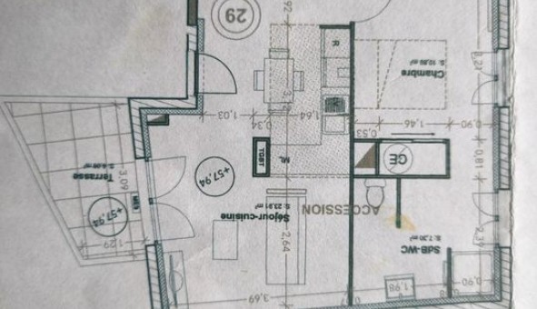 Logement �tudiant T2 &agrave; Grans (13450)