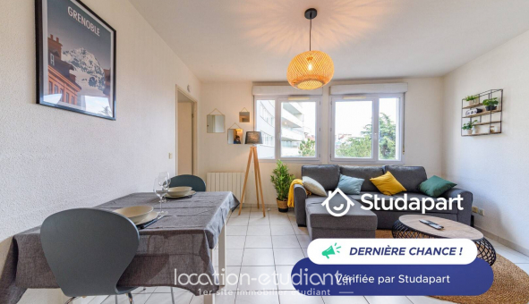 Logement tudiant T2 à Grenoble (38000)