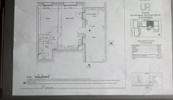 Logement tudiant T2 à Grenoble (38000)