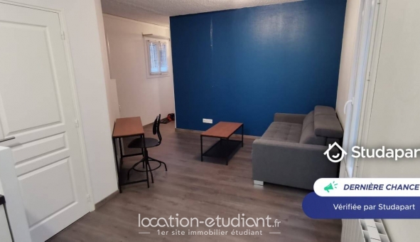 Logement étudiant T2 &agrave; Grenoble (38000)