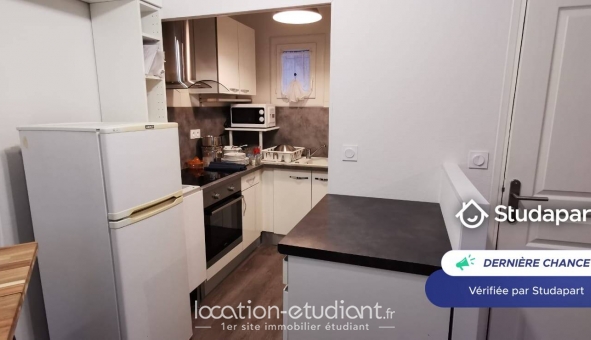 Logement étudiant T2 &agrave; Grenoble (38000)
