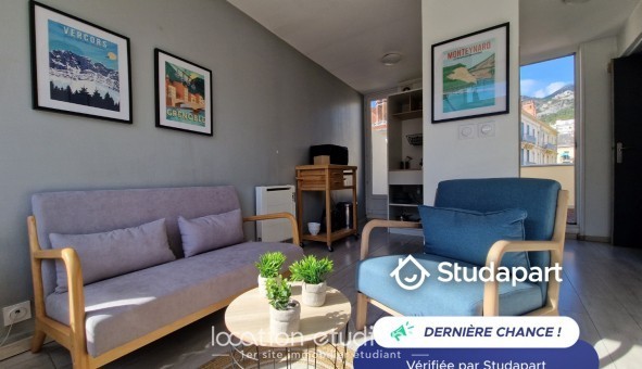 Logement �tudiant T2 &agrave; Grenoble (38000)