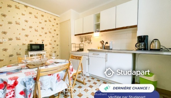 Logement �tudiant T2 &agrave; Grenoble (38000)