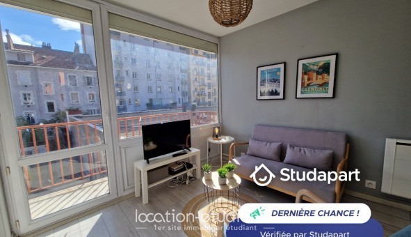 Logement �tudiant T2 &agrave; Grenoble (38000)