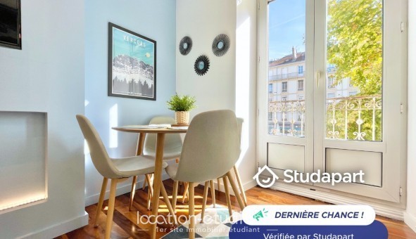 Logement �tudiant T2 &agrave; Grenoble (38000)