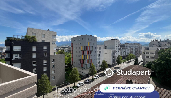 Logement �tudiant T2 &agrave; Grenoble (38000)