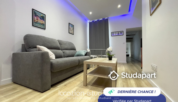 Logement �tudiant Location T2 Meubl&eacute; Grenoble (38000)