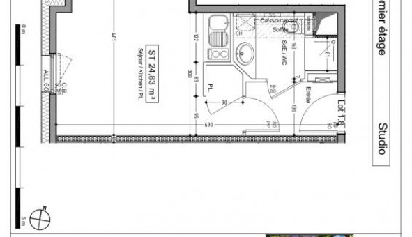 Logement tudiant T2 à Heillecourt (54180)