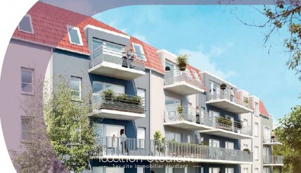 Logement �tudiant T2 &agrave; Hem (59510)
