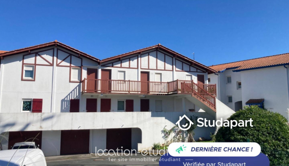 Logement tudiant T2 à Hendaye (64700)