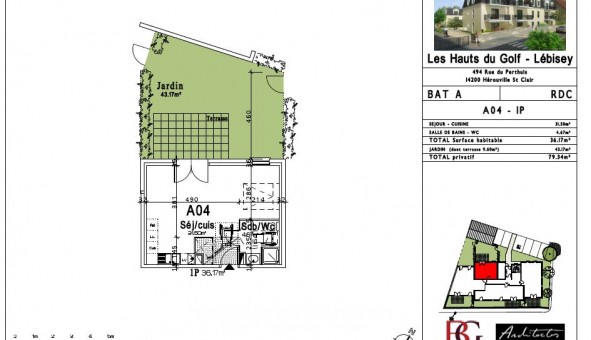 Logement �tudiant T2 &agrave; H�rouville Saint Clair (14200)