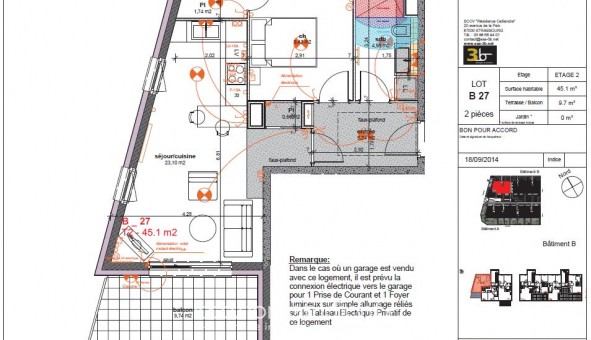 Logement tudiant T2 à Hœnheim (67800)