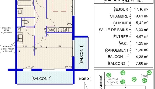 Logement �tudiant T2 &agrave; Hy�res (83400)