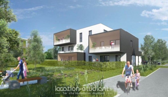 Logement �tudiant T2 &agrave; Illkirch Graffenstaden (67400)