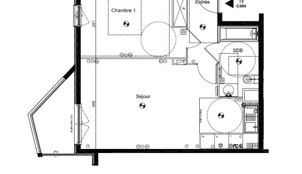 Logement tudiant T2 à Issy les Moulineaux (92130)
